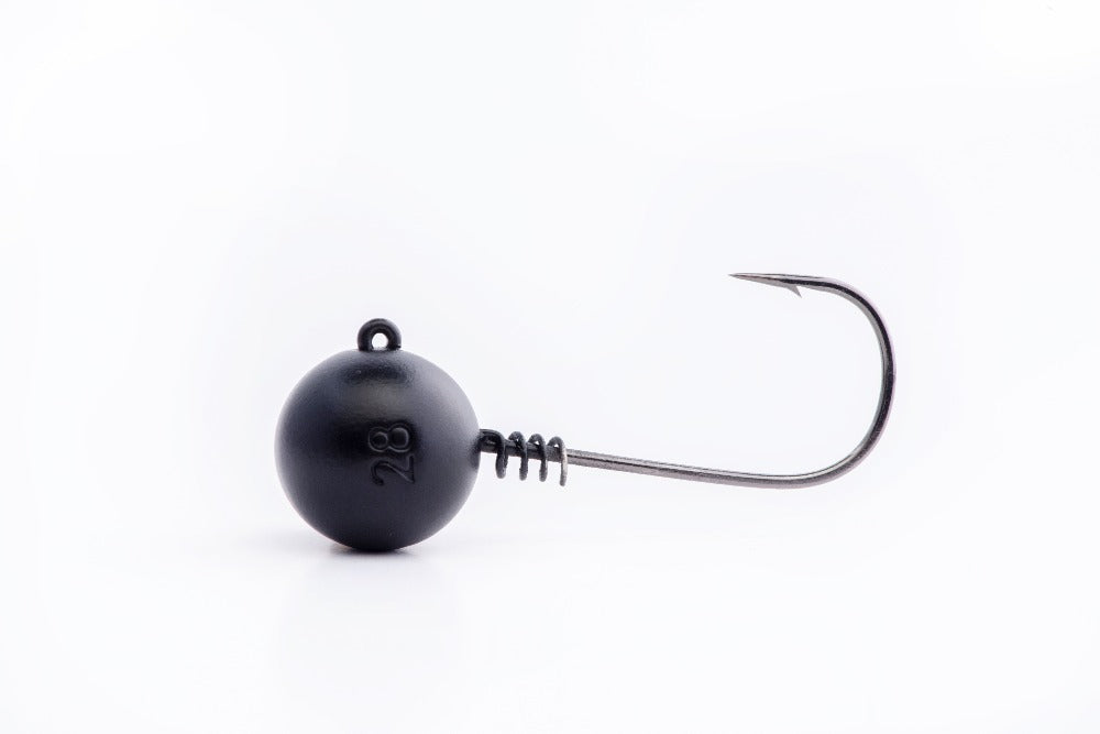 Stripes Tungsten Screw Jig 3/0 - Jighaken Jigköpfe Jighead -